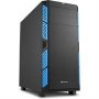 Sharkoon AI7000 Atx Tower PC Gaming Case Blue