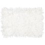 Shaggy White T-Shirt Mat - Doorway Mat - 50 X 80CM