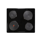 Falco 60CM Oven And Solid Hob Set - Black
