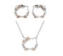 DESTINY 925 Hello Kitty Set With Swarovski Crystals