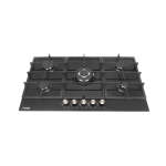 Totai 5 Burner Gas On Glass Hob