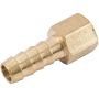 - Hose Tail Connector Brass 1/4F X 12MM - 4 Pack