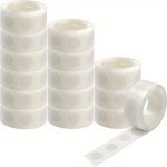 100 500PCS Waterproof Invisible Double-sided Adhesive Dots Elastic & Sticky Mounting Tape For Secure Wedding And Event Decor - M