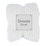 Snooze Duvet Set - White Double