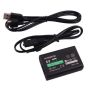 Charger Power Supply With Power Cord For Ps Vita - Black