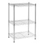 Storage Shelf Chrome With 3 Tiers W60XD35XH90CM