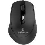 Volkano Chrome Series Wireless Mouse - Black VK-20234-BK