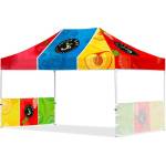 3M Coated Steel Sublimated Gazebo 4.5M X 2 Short Half-wall Skins