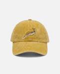 Natural Emb Dad Cap-mustard - One Size