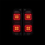 Toyota 78 Series Bushdoof Blacked Out LED Tail Lights Pair For