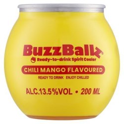 Ballz Chili Mango Flavoured Ready To Drink Spirit Cooler 200ML