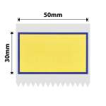 NB700 - - B1 B21 B3S B4 - 50X30MM - 230 Blue Border Labels