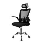 Office Chair With Office Chair With Highback Headrest Mesh Black