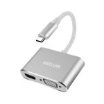 Astrum Usb-c To Vga + 4K HDMI Adapter