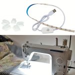 30.0CM Usb-powered Sewing Machine LED Light Strip With Touch Control - Adjustable Brightness Easy Install Adhesive Tape Warm & C