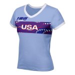 Outerstuff Fifa 2026 World Cup Women's V-neck Soccer Tee Usa Large Blue