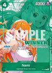 Nami Winner Pack 2026 Vol. 2 One Piece Promotion Cards - Damaged Foil