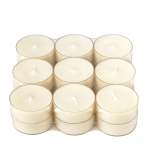 Tealight Candles With 8 Hour Burn Time: Large 5.5CM Luce Set Of 18