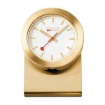 Table Clock Gold Tone 50MM