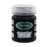 Pure Acrylic Paint - Craft Colour Range - 50ML - Black