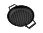 Seasoned Round Grill Cast Iron Skillet 26CM