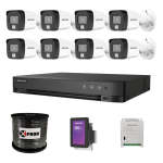 Hikvision 8 Channel 5MP Acusense Pro Kit