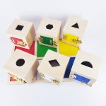 Wooden Activity Cubes - Factory Plaza