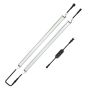 10W X 2 Piece 55CM LED Tube Grow Lights Wateproof Timer 4/8/12HOURS