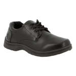 Loxi Youth School Shoes - Black - 7