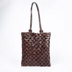 Roxy Dark Brown Leather Shoulder Bag - Dark Brown Leather