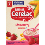 Nestle Cerelac Baby Cereal 7 Months Assorted 250G - Milk Strawberry