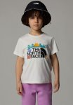 Kid Trail Map Graphic Short Sleeve Tee - White Dune
