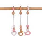 Dangles For Baby Gym Pink