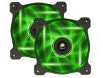 Corsair CO-9050037 SP140 Fan Dual Pack – Green