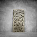 Wall Art D064 - 2000 X 1000 X 20 Indoor Matt Black No