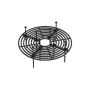 Small Round Pot Cover Black Abs With 8 Pegs