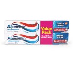 Aquafresh Fresh And Minty 2 X 100G Minty 100ML
