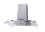 Falco 90CM Island Curved Glass Extractor Fan- FAL-90-IS90A