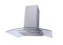Falco 90CM Island Curved Glass Extractor Fan- FAL-90-IS90A