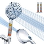 Palas Filtered Shower Head With Handheld High Pressure 10-MODE With Filters Built-in Power Wash Soften Hard Water Remove Chlorin