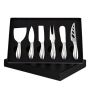 6PCS Cheese Knives Kit Steel Forks Kitchen Party Christmas Gift Lovers Set