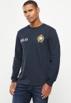 Polo Mens Equestrian Long Sleeve Tee - Navy