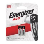 Energizer Battery Miniature Alkaline 12V A23 2 Pac Livestainable