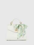 Tabitha Lock Top Handle Bag - 0 White