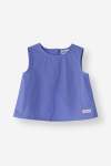 Relaxed Fit Sleeveless Top - 10 Blue