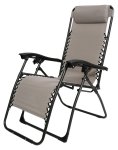 Garden Relax Chair With Pillow Blue Grey Or Black