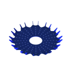 Pool Cleaner Sc Sweeper Generic Disc skirt Royal Blue