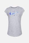 Nike Girls Ice Cream Camo Swoosh - Light Smoke Gray Heather