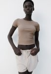 Ribbed T-Shirt - Mole
