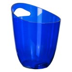 Bar Butler Plastic 3L Wine Bucket - Transparent Blue